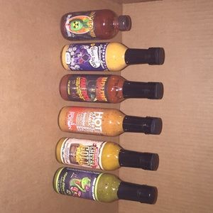 Hot sauce from the show “Hot Ones” on you tube.